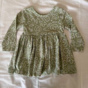 New without tags Falls Creek green long sleeve floral top 18 months
